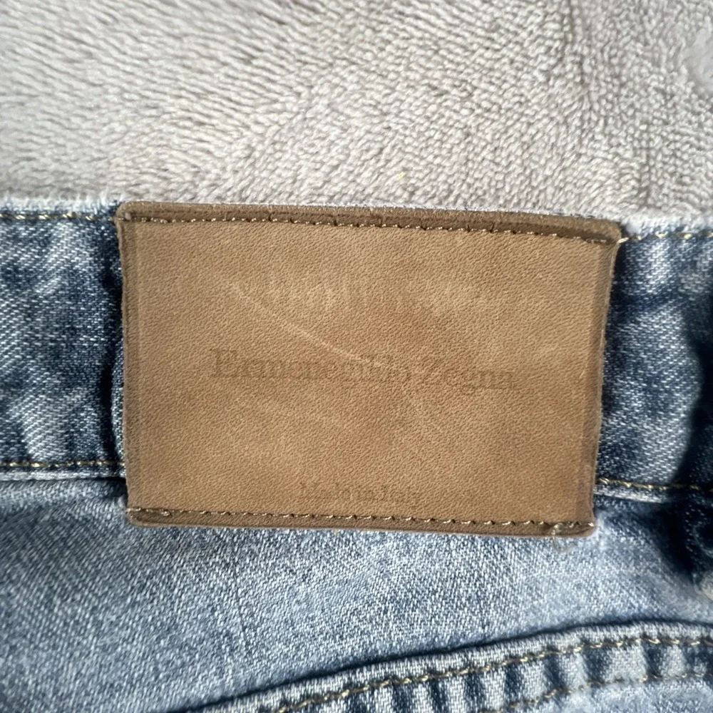 Ermenegildo Zegna Mens Straight Leg Jeans Made In Italy Medium Wash Sz 42x32